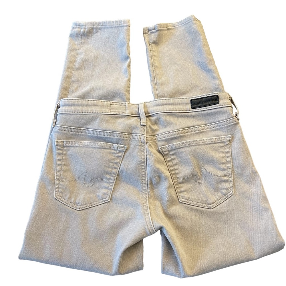 AG Adriano Goldschmied The Stilt Crop Cigarette Mid-Rise Skinny Jeans (27x25) - Picture 4 of 14